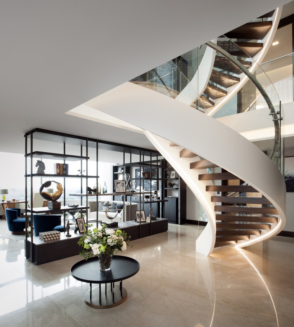 Corniche Penthouse B | Entrance hall | Interior Designers